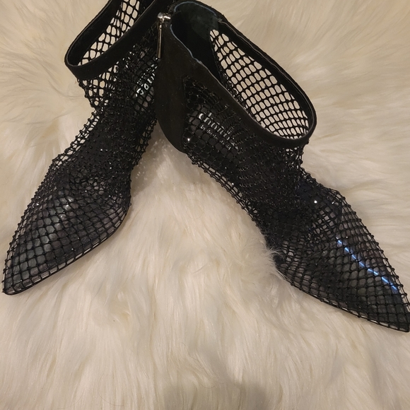 CHARLES BY CHARLES DAVID "AFTERHOURS" SPARKLY MESH BOOTIES - Picture 9 of 10